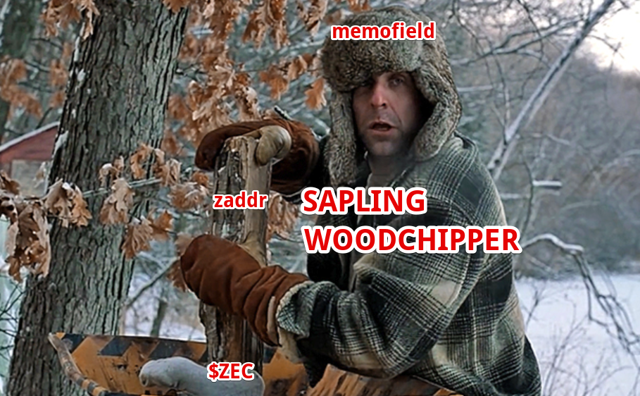 Sapling Woodchipper